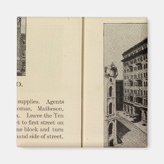 Aimant Albany Garage The Ten Eyck (Devant)