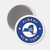 Aimant Albany New York (Recto/Verso)