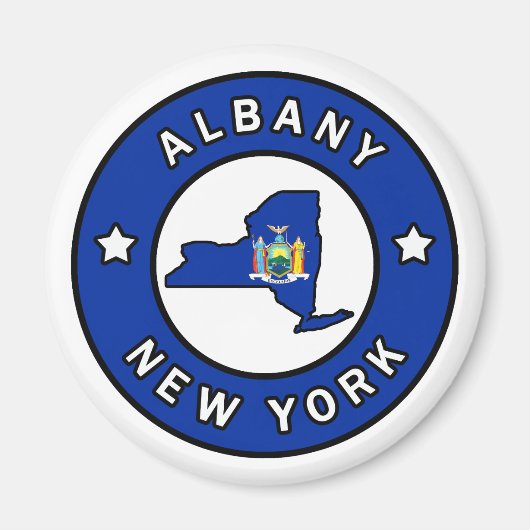 Aimant Albany New York (Devant)
