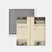 Aimant Albany, NY (Recto/Verso)