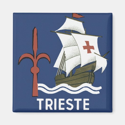 Aimant Albergo Columbia Gênes ~ Trieste (Devant)