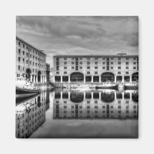 Aimant Albert Dock Liverpool Réflexions