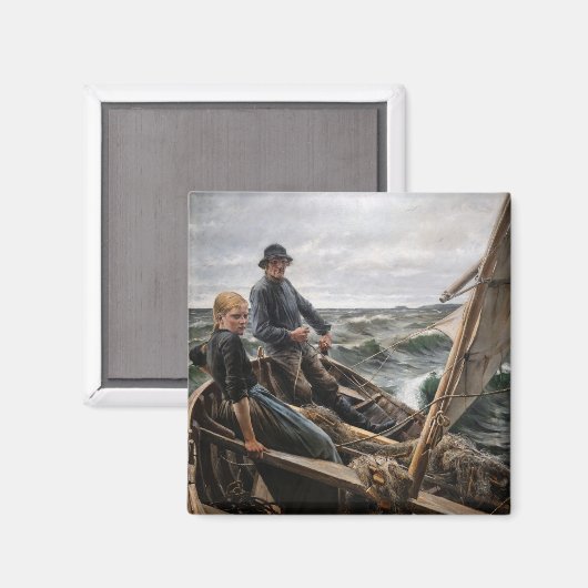 Aimant Albert Edelfeel - En mer (Recto/Verso)