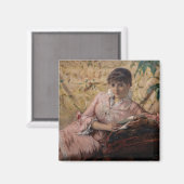 Aimant Albert Edelfeel - La Parisienne de lecture (Recto/Verso)