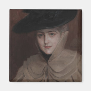 Aimant Albert Edelfeel - Portrait d'une jeune femme