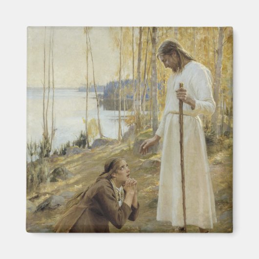 Aimant Albert Edelfeue - Christ et Mary Magdalene (Devant)