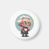 Aimant Albert Einstein 2 (Devant)