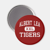Aimant Albert Lea - Tigers - High - Albert Lea Minnesota (Recto/Verso)