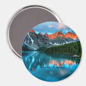 Aimant Alberta, Canada (Recto/Verso)
