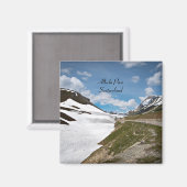 Aimant Albula Pass, Suisse (Recto/Verso)