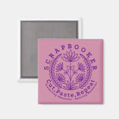 Aimant Album de découpage (Recto/Verso)