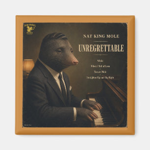Aimant Album Nat King Mole : une parodie