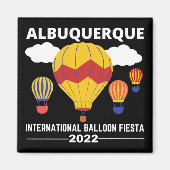 Aimant Albuquerque Balloon Fiesta 2022 (Devant)