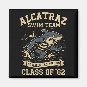 Aimant Alcatraz Penitentiary Swim Team  (Devant)