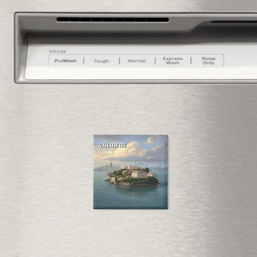 Aimant Alcatraz San Francisco Travel (In Situ (Lave-vaisselle))