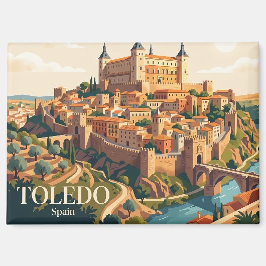Aimant Alcazar de Tolède Espagne (Recto)