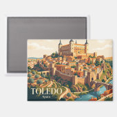 Aimant Alcazar de Tolède Espagne (Recto/Verso)
