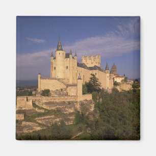 Aimant Alcazar et cathédrale, Ségovie, Castille Léon,