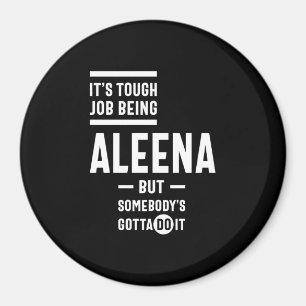 Aimant Aleena Nom personnalisé Anniversaire