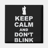 Aimant Alert - Weeng Angel - Keep Calm And Dont Blink 2  (Devant)