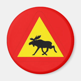 Aimant Alerte à l'élan