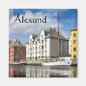 Aimant Alesund Norvège (Devant)