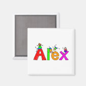 Aimant Alex (Recto/Verso)