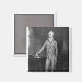 Aimant Alexander Hamilton, après la peinture de 1792 (Recto/Verso)
