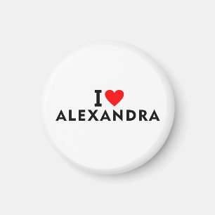 Aimant Alexandra Afrique du Sud ville d'amour cœur aime v
