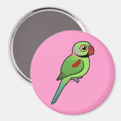 Aimant Alexandrine Parakeet (Recto/Verso)