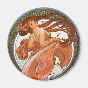 Aimant Alfons Mucha : Danse