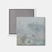 Aimant Alfred Sisley - Fog, Voisins (Recto/Verso)