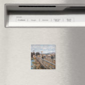 Aimant Alfred Sisley - Footbridge à Argenteuil (In Situ (Lave-vaisselle))