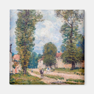 Aimant Alfred Sisley - La route de Versailles