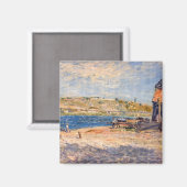 Aimant Alfred Sisley - Les berges de la rivière à Saint-M (Recto/Verso)