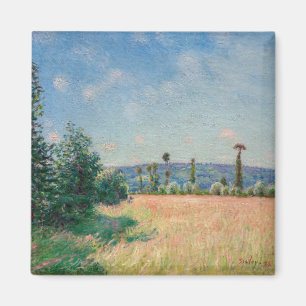 Aimant Alfred Sisley - Les prairies de Sahurs au soleil d