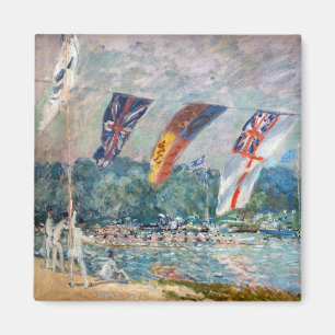 Aimant Alfred Sisley - Régate à Molesey