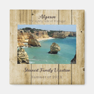 Aimant Algarve vacances en famille sur la plage au Portug