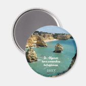 Aimant Algarve vacances plage au Portugal (Recto/Verso)