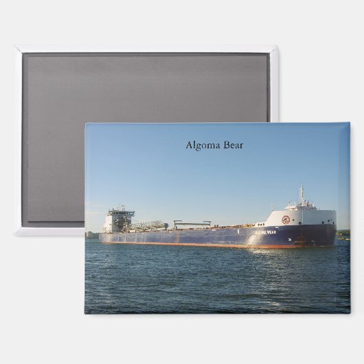 Aimant Algoma Bear (Recto/Verso)