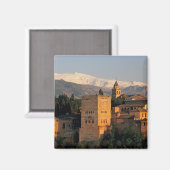 Aimant Alhambra; Grenade; Andaslusia, Espagne, Sierra (Recto/Verso)