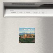 Aimant Alhambra Grenade Espagne Voyage (In Situ (Lave-vaisselle))