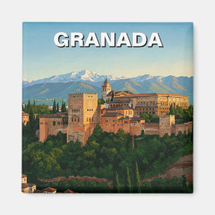 Aimant Alhambra Grenade Espagne Voyage