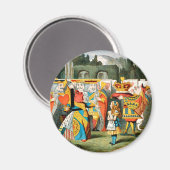 Aimant Alice à Wonderland (Recto/Verso)