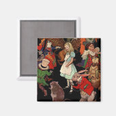 Aimant Alice au pays des merveilles (Recto/Verso)