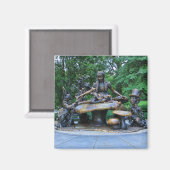 Aimant Alice au pays des merveilles - Central Park NYC (Recto/Verso)