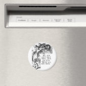 Aimant Alice au pays des merveilles - Nous sommes tous fo (In Situ (Lave-vaisselle))