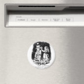 Aimant Alice avec la Reine Blanche (In Situ (Lave-vaisselle))