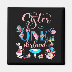 Aimant Alice dans la famille Onederland Sœur de l'anniver