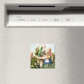 Aimant Alice et la Caterpillar au pays des merveilles (In Situ (Lave-vaisselle))